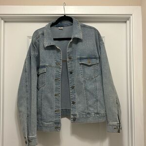Melrose and Market denim jacket coat nwot xl
